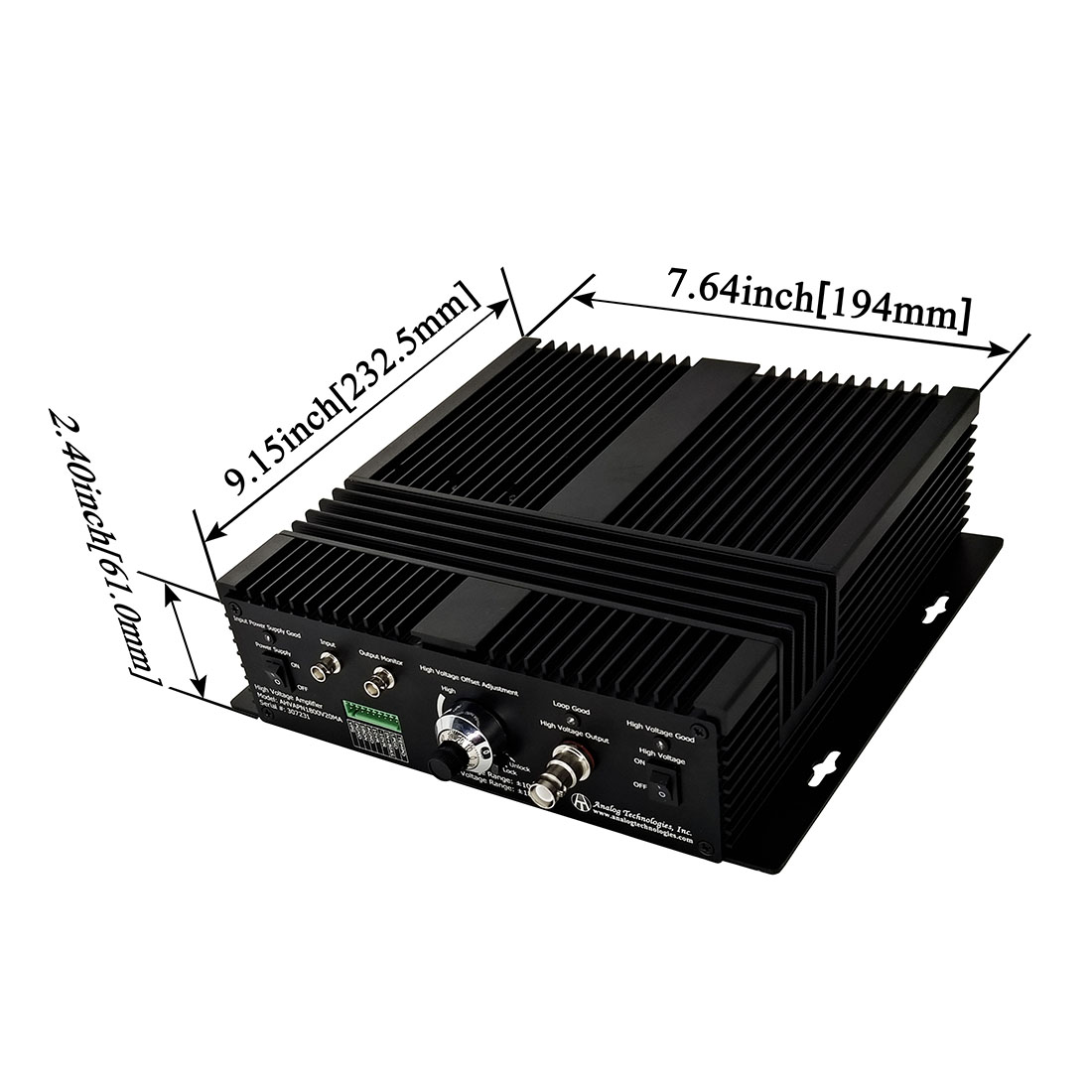 High Voltage Amplifier/ Piezo Driver